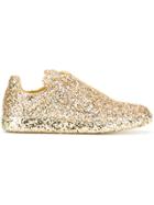 Maison Margiela Glitter Slip-on Sneakers - Metallic