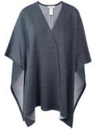 Michael Michael Kors V-neck Poncho, Women's, Size: S/m, Grey, Spandex/elastane/merino/other Fibers