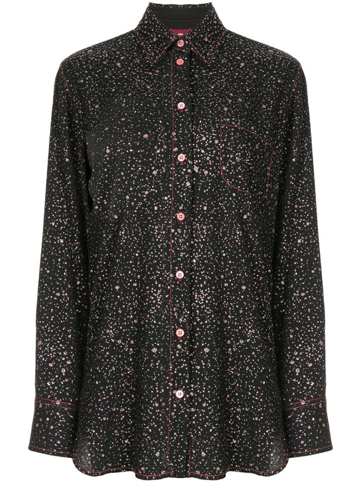 Sies Marjan Dotted Sparkle Shirt - Black