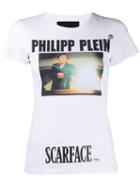 Philipp Plein Scarface Print T-shirt - White