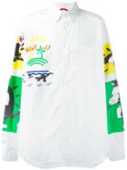 Jc De Castelbajac Vintage 'sylvester The Cat' Cartoon Shirt - White