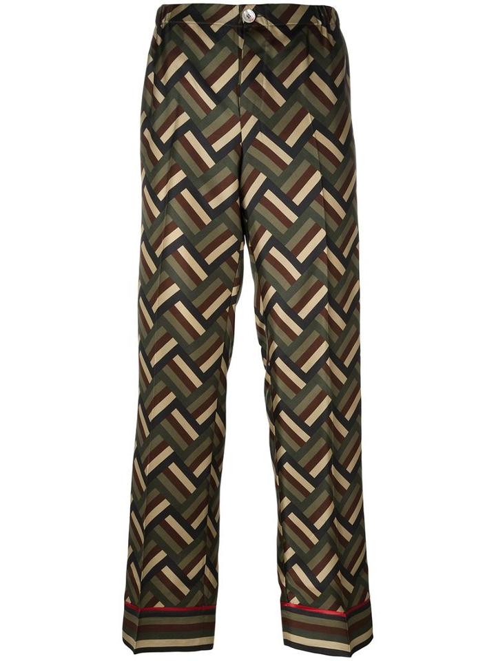 For Restless Sleepers 'kaky' Trousers, Women's, Size: 42, Silk