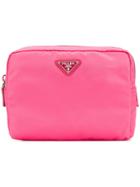 Prada Nylon Make-up Bag - Pink
