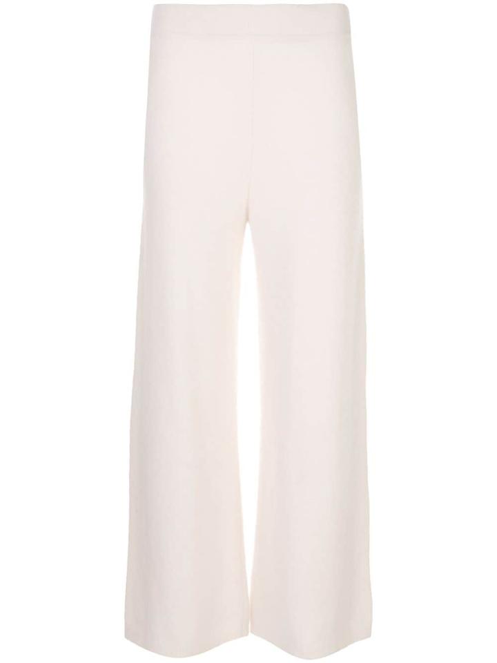 Opening Ceremony Wide-leg Flared Trousers - White