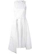 Chalayan Layered A-line Sleeveless Dress - White