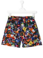 Kenzo Kids Printed Swim Shorts, Boy's, Size: 16 Yrs