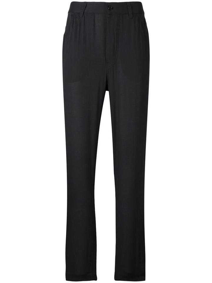 Isabel Marant Étoile 'vick' Trousers, Women's, Size: 36, Grey, Cotton/modal
