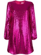 P.a.r.o.s.h. Sequinned Dress - Pink & Purple