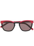 Saint Laurent Eyewear Square-shaped Sunglasses - Red