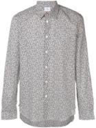 Ps By Paul Smith Fig Leaf Print Shirt - White