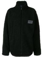 Napa By Martine Rose Sherpa Zip-up Jacket - Black