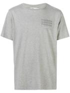Off-white Signature Graphic Print T-shirt - Grey