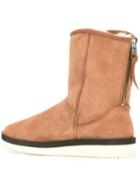 Suicoke Suicoke Fmsk080vm2 Brown Leather/fur/exotic Skins->leather