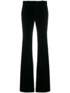 Gucci - Flared Trousers - Women - Cotton/polyester/spandex/elastane/viscose - 42, Black, Cotton/polyester/spandex/elastane/viscose