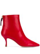 Stuart Weitzman Juniper Boots - Red