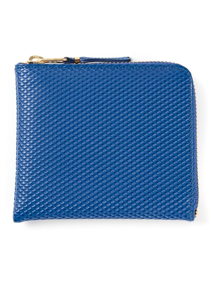 Comme Des Garçons Wallet 'luxury Group' Purse - Blue