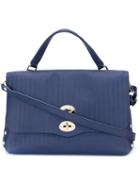Zanellato - Medium 'postina' Satchel - Women - Leather - One Size, Women's, Blue, Leather