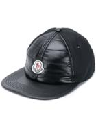 Moncler Embroidered Patch Baseball Cap - Black