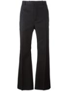 Balenciaga Flared Trousers, Men's, Size: 48, Black, Cotton/polyester/acetate/cupro
