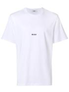 Msgm Logo Classic T-shirt - White