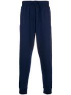 Cédric Charlier Cuffed Joggers - Blue
