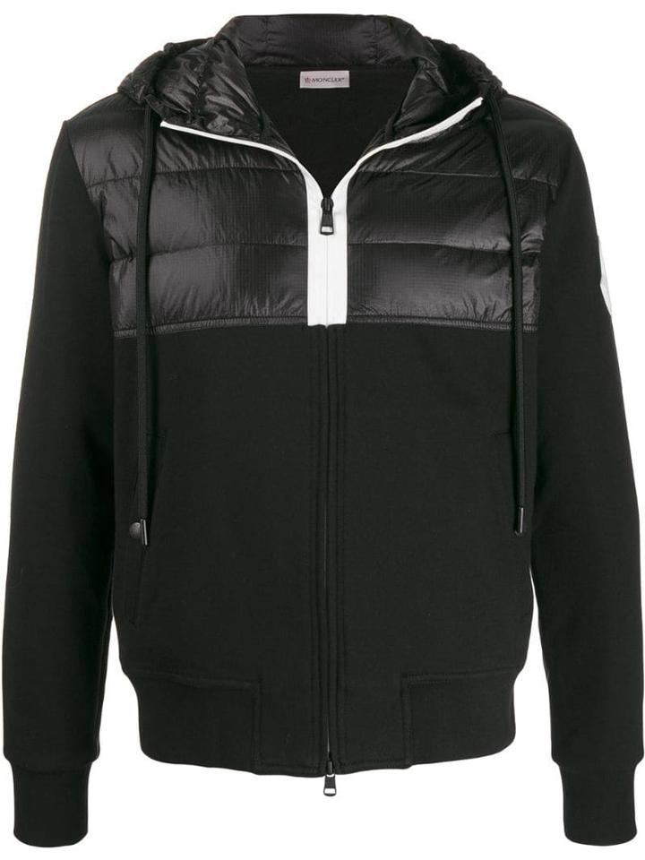Moncler Padded Panel Track Jacket - Black