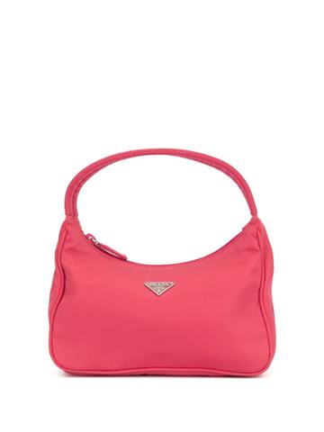 Prada Pre-owned Logo Plaque Handbag - Pink