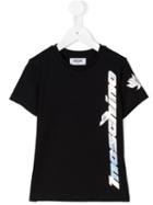 Moschino Kids Logo Print T-shirt, Boy's, Size: 10 Yrs, Black