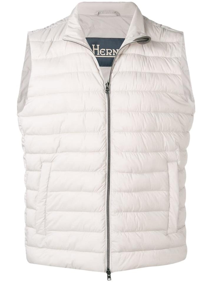 Herno Padded Gilet Jacket - Neutrals