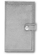 Miu Miu Madras Leather Wallet - Silver