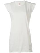 Rick Owens Drkshdw - Long T-shirt - Women - Cotton - S, Grey, Cotton