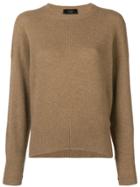 Maison Flaneur Crew Neck Sweater - Nude & Neutrals