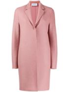 Harris Wharf London Single-breasted Coat - Pink