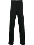 The White Briefs Loose-fit Track Pants - Black