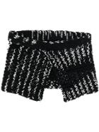 Missoni Loose Knit Scarf - Black