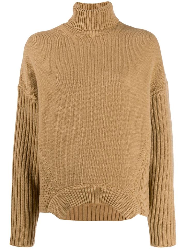 Golden Goose Kaede Roll-neck Jumper - Neutrals