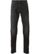 Edwin Ed-85 Slim Tapered Jeans, Men's, Size: 31, Black, Cotton/spandex/elastane