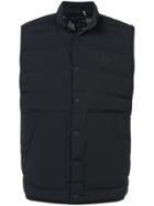 Moncler Fitted Padded Gilet - Black