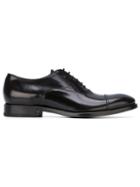 Henderson Baracco Classic Oxford Shoes, Men's, Size: 42, Black, Calf Leather/leather