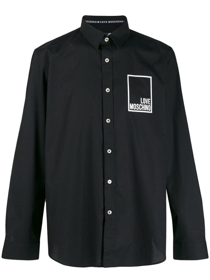 Love Moschino Graphic Shirt - Black