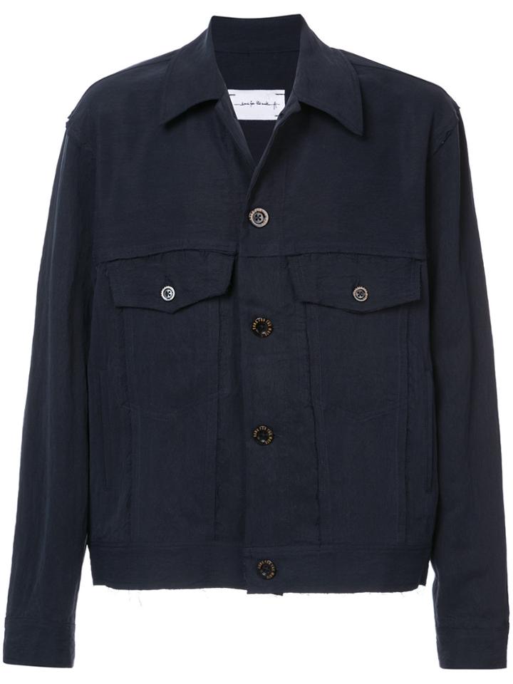 Song For The Mute Buttoned Jacket - Black