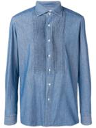 Tagliatore Denim Shirt - Blue