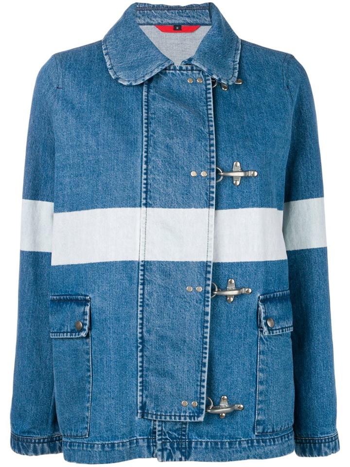 Fay Skye 4 Ganci Denim Jacket - Blue