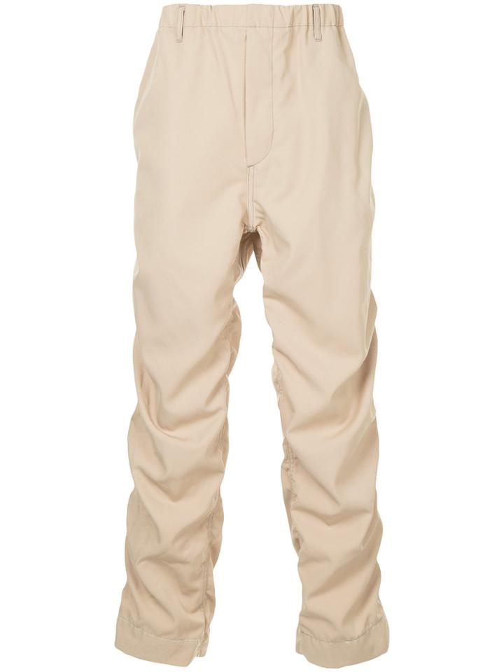 H Beauty & Youth Ruched Leg Chinos - Brown