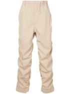 H Beauty & Youth Ruched Leg Chinos - Brown