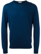 John Smedley Knitted Sweater - Blue
