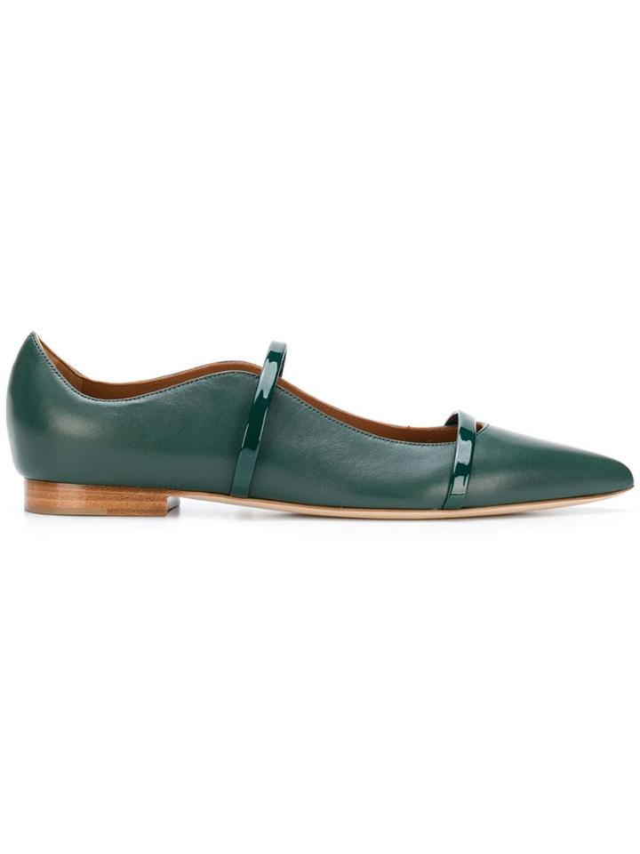 Malone Souliers By Roy Luwolt Maureen Ballerinas - Green
