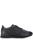 Baldinini Logo Detailed Lace Up Sneakers - Black