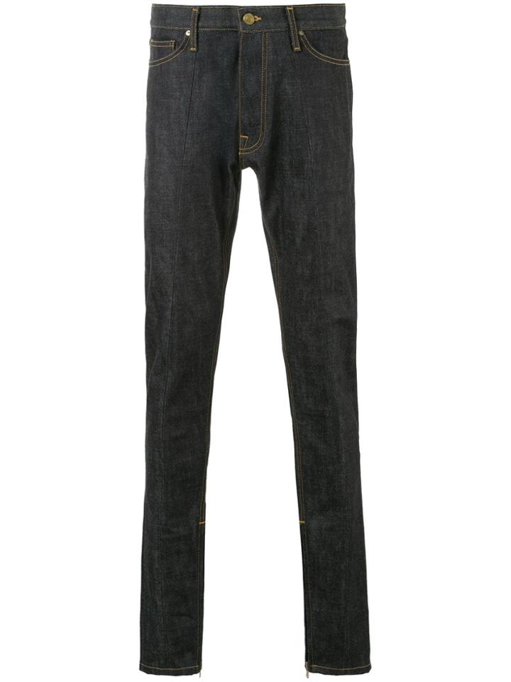 Fear Of God Contrast Stitch Jeans - Blue