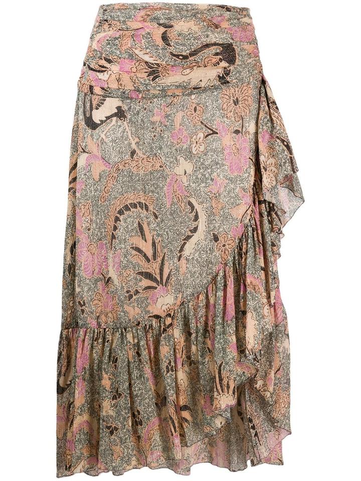Ulla Johnson Printed Ailie Skirt - Neutrals